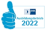 Logo IHK Ausbildungsbetrieb